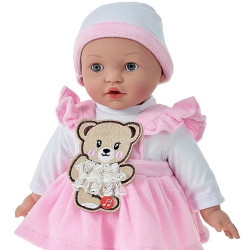 3530 Lalka bobas 40cm interaktywna miękka lalka niemowlak w ubranku 3530