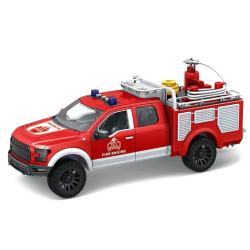 0519 Wóz strażacki Auto straż pożarna z dźwiękiem i światłami dla dzieci