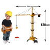 * 3164 Wielki 128cm dźwig żuraw zdalnie sterowany maszyna budowlana 