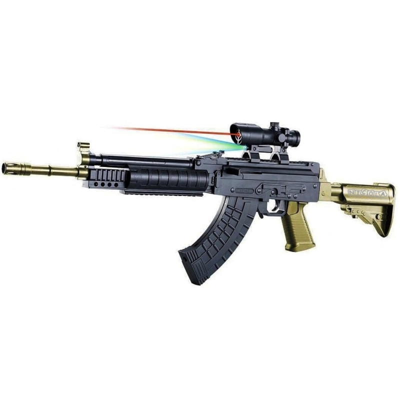 * 5120 KARABIN " STURMOWY " REPLIKA ASG PISTOLET NA KULKI 6mm LASER LATARKA