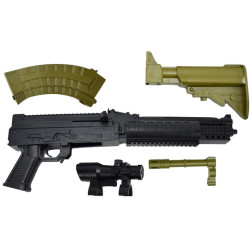 * 5120 KARABIN " STURMOWY " REPLIKA ASG PISTOLET NA KULKI 6mm LASER LATARKA