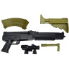 * 5120 KARABIN " STURMOWY " REPLIKA ASG PISTOLET NA KULKI 6mm LASER LATARKA