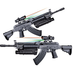 * 5137 KARABIN " STURMOWY " REPLIKA ASG PISTOLET NA KULKI 6mm LASER LATARKA