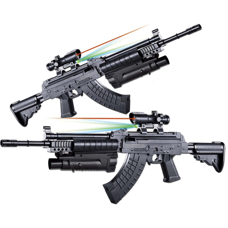 * 5137 KARABIN " STURMOWY " REPLIKA ASG PISTOLET NA KULKI 6mm LASER LATARKA