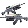 * 5137 KARABIN " STURMOWY " REPLIKA ASG PISTOLET NA KULKI 6mm LASER LATARKA