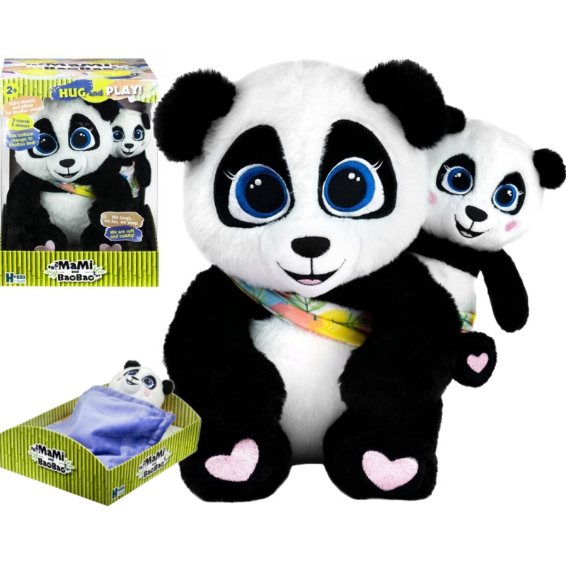 3720 INTERAKTYWNA PANDA MAMI + BAOBAO MIŚ 