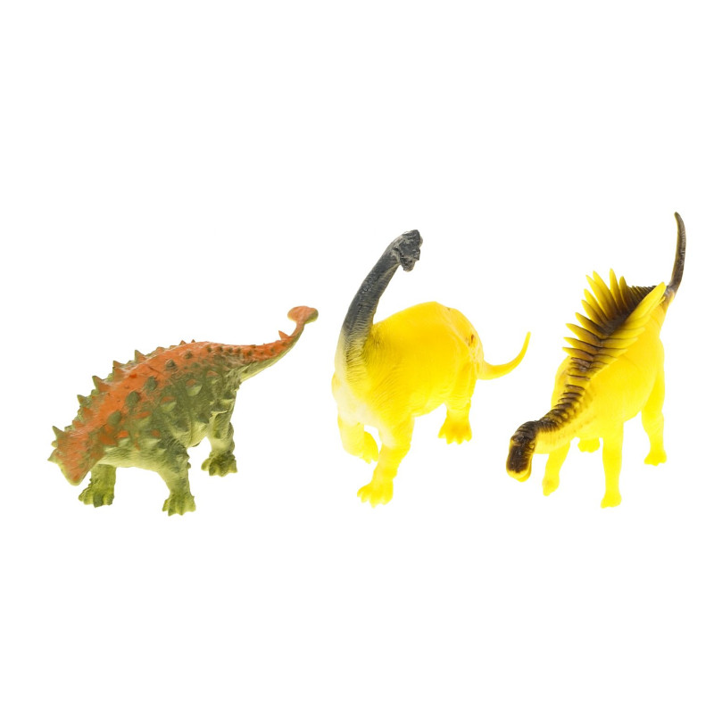8045 Duży Zestaw Dinozaurów Figurki 6 szt. Zabawki Dla Dzieci Dinozaury