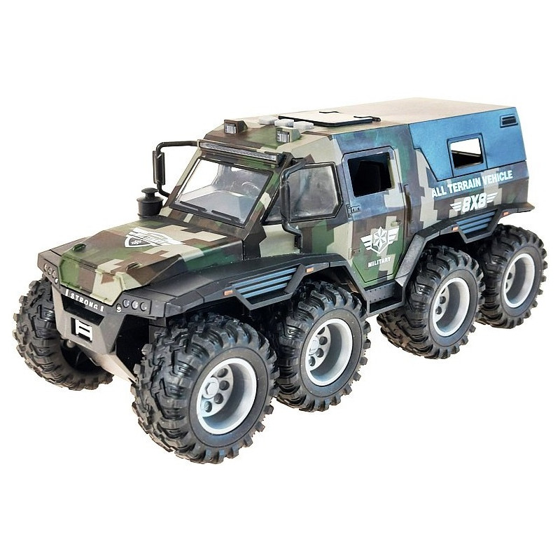 3200 Wojskowy Pojazd Terenowy Auto Militarne Światło Dźwięk 