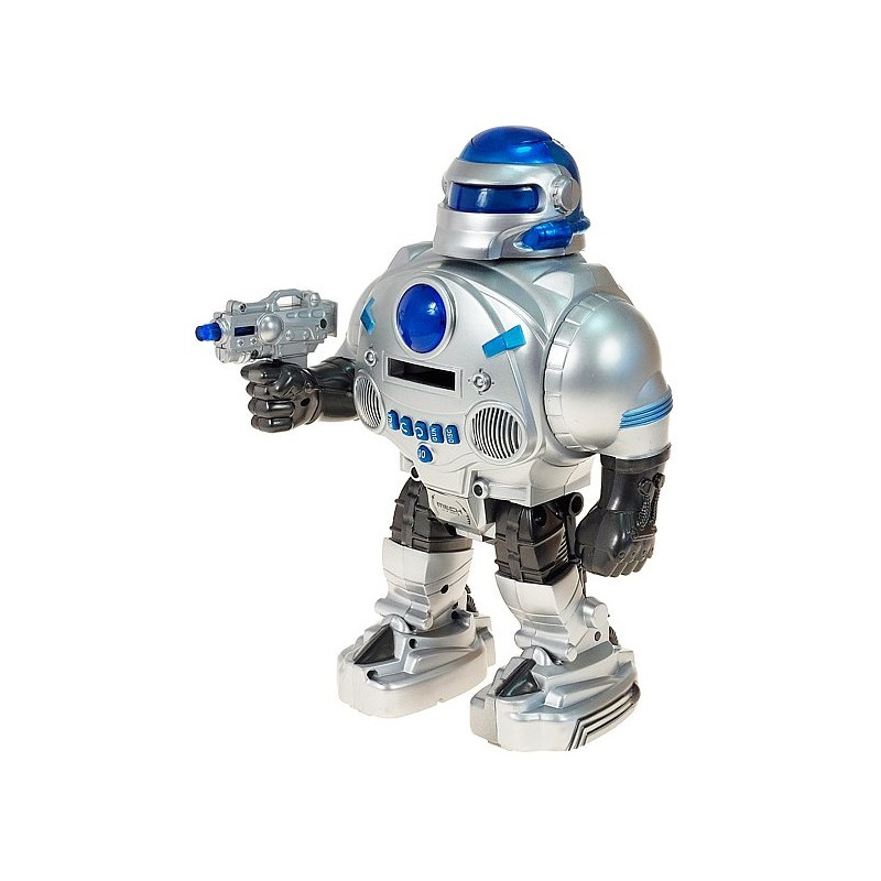 6928 Duży Robot Zdalnie Sterowany Strzela Dyskami Interaktywny Światło