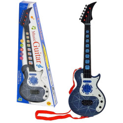 9665 Elektyrczna gitara z światłem i dźwiękiem dla dzieci