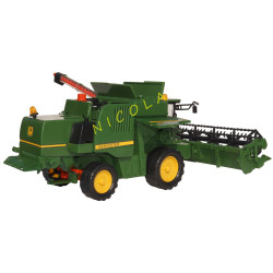* 5595 DUŻY KOMBAJN DO ZBOŻA PRZYCZEPA NAPĘD 64cm 