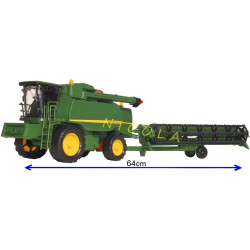 * 5595 DUŻY KOMBAJN DO ZBOŻA PRZYCZEPA NAPĘD 64cm 