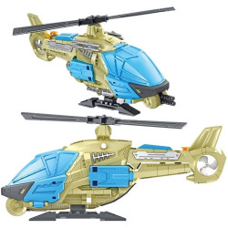 * 2037 Helikopter Wojskowy Zabawka dla Dzieci + Pojazd Militarny Wojsko