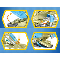 * 2037 Helikopter Wojskowy Zabawka dla Dzieci + Pojazd Militarny Wojsko