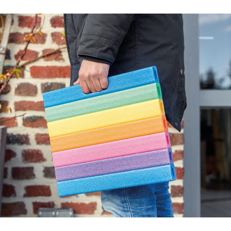 0103 KOLOROWA MATA DO SIEDZENIA COMFY PAD 