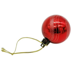 5605 ZESTAW 6szt BOMBKA KOLOROWA CHOINKOWA OZDOBA
