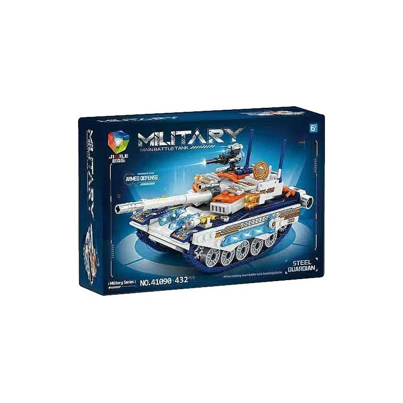 0758 Klocki Konstrukcyjne Czołg Wojskowy Tank Pojazd Militarny
