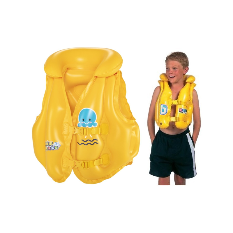 32034 Kamizelka dmuchana do 30kg pływania kapok Bestway 