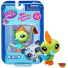 9715 Littlest Pet Shop seria 2 figurka G7 #75 przyjaciele zwierząt dzięcioł 