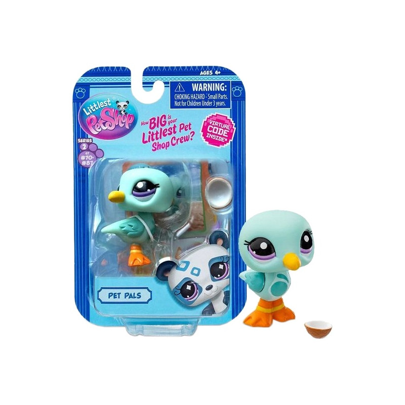 9746 Littlest Pet Shop seria 2 figurka G7 #78 przyjaciele zwierząt mewa