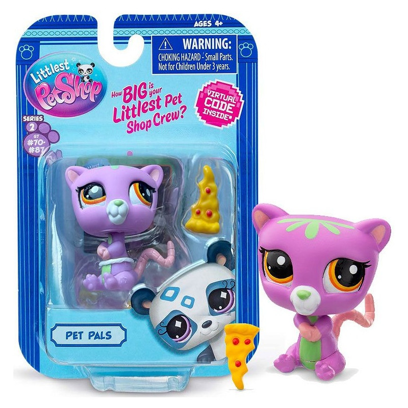 9821 Littlest Pet Shop figurka G7 #86 przyjaciele zwierząt Opos
