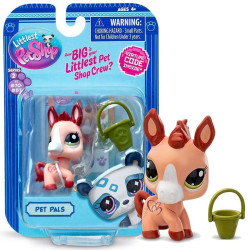 9838 Littlest Pet Shop figurka G7 #87 przyjaciele zwierząt osiołek 