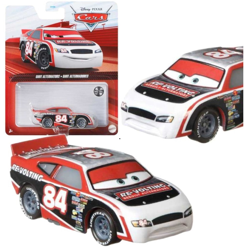 4943 Auto Cars Disney Pixar Dave Alternators #84 metal Mattel