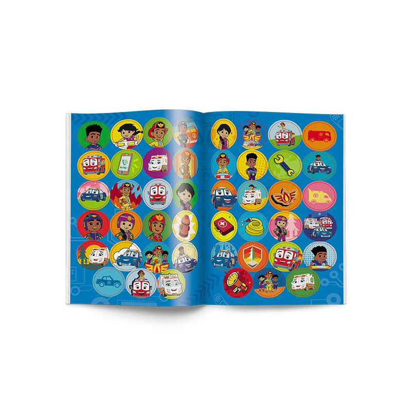 4979 Disney Straż Ekipa kolorowanka według kodu Praca zbiorowa