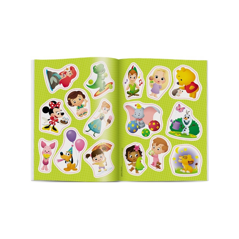 8664 Disney Maluch Kolorowanka z naklejkami Praca Zbiorowa 