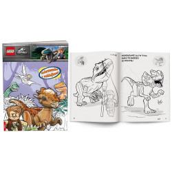 9623 Lego Jurassic World Kolorowanka z naklejkami Praca Zbiorowa 