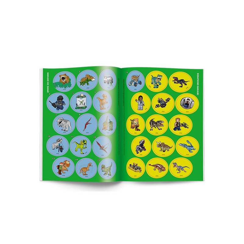 9623 Lego Jurassic World Kolorowanka z naklejkami Praca Zbiorowa 