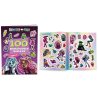 3996 Monster High 100 Brokatowych Naklejek Praca Zbiorowa 