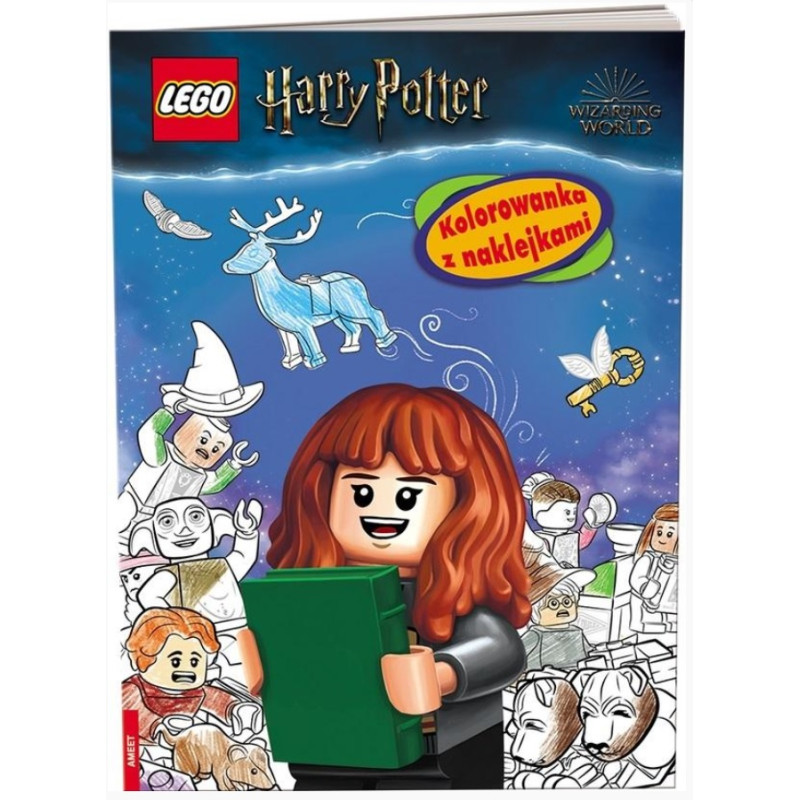 9678 Lego Harry Potter Kolorowanka z naklejkami Praca Zbiorowa 