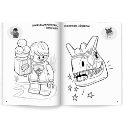1459 Lego Jurassic World Kolorowanka z naklejkami Praca zbiorowa  