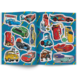 5822 Disney Pixar Auta Kolorowanka z naklejkami Praca zbiorowa