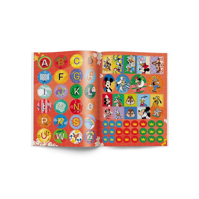 5600 Disney Uczy Miki Kaligrafia Praca zbiorowa