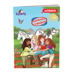 2273 Schleich Horse Club Kolorowanka z naklejkami Praca zbiorowa 