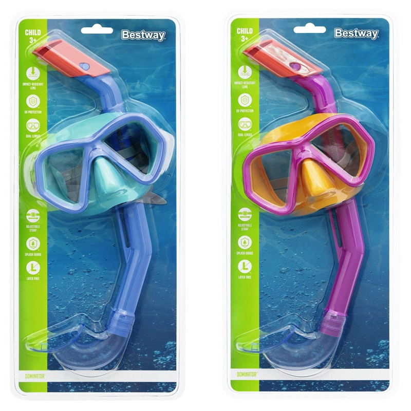 24023 Zestaw do nurkowania maska + rurka Bestway 3+
