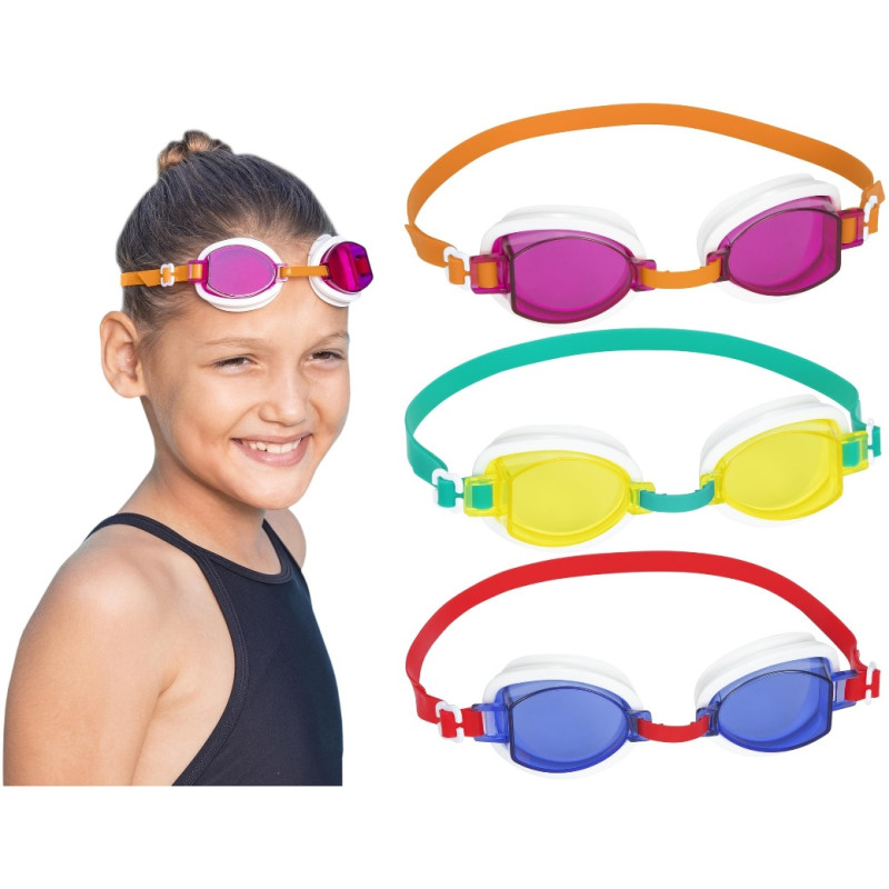 21048 Okulary do pływania nurkowania okularki 7+ Bestway