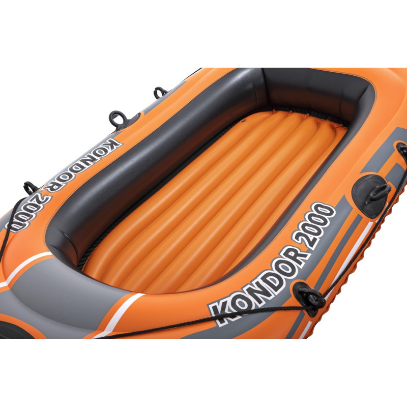 61062 WIELKI 2os PONTON + WIOSŁA + POMPKA BESTWAY