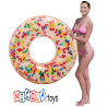 56263 KOŁO 99cm DUŻE DMUCHANE KOŁO DONUT PĄCZEK INTEX