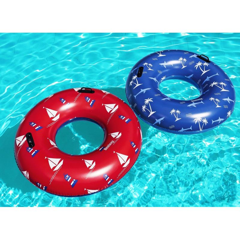 36353 DMUCHANE KOŁO DO PŁYWANIA Z UCHWYTAMI BESTWAY 119cm
