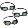 21096 OKULARKI 3szt OKULARY BASENOWE PŁYWACKIE BESTWAY 