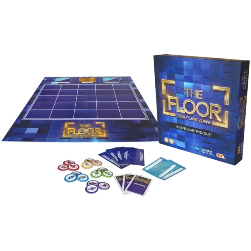 5726 The Floor Polska Quizowa gra planszowa gra familijna