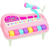 4005 PIANINKO ORGANKI MIKROFON MELODYJKI 