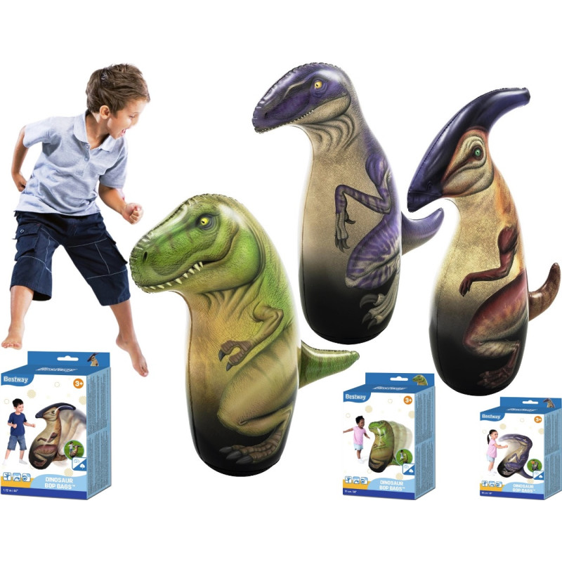 52287 Duży dmuchany worek treningowy bokserski dinozaur Bestway