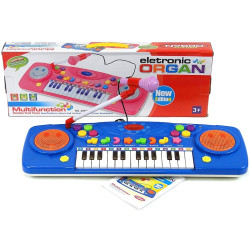 7695 ORGANY Z MIKROFONEM PIANINKO 25 KLAWISZY