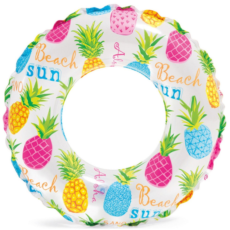 59230 Koło do pływania dla dzieci 51 cm 3 wzory Dmuchane Plażowe Basen