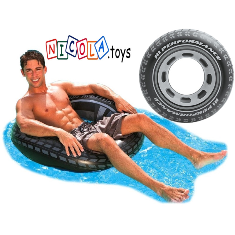59252 Koło do pływania Opona 91cm Intex Dmuchane Koło Plaża Basen