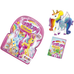 7739 Galupy Unicorn Kolekcja Jednorożców figurka z kryształkami Swarovski